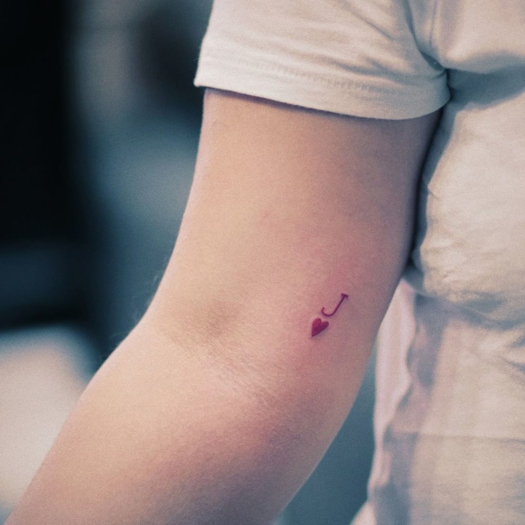Jack of Hearts Playing Card Tattoo
