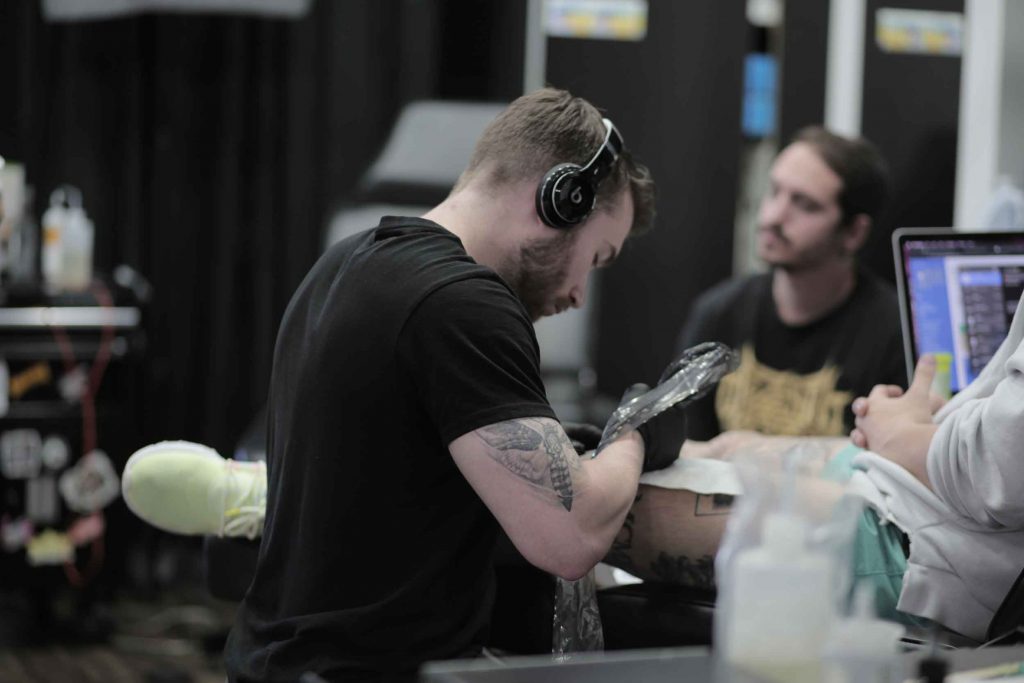 Jordan Leclaire tattoo artist