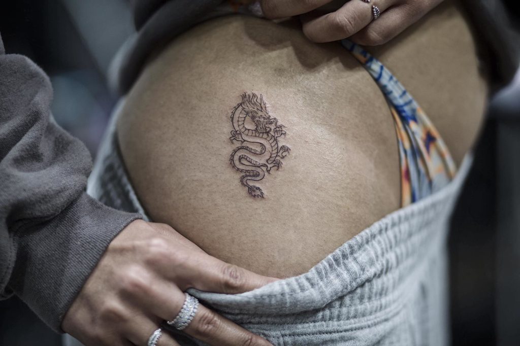 Small Dragon Tattoo