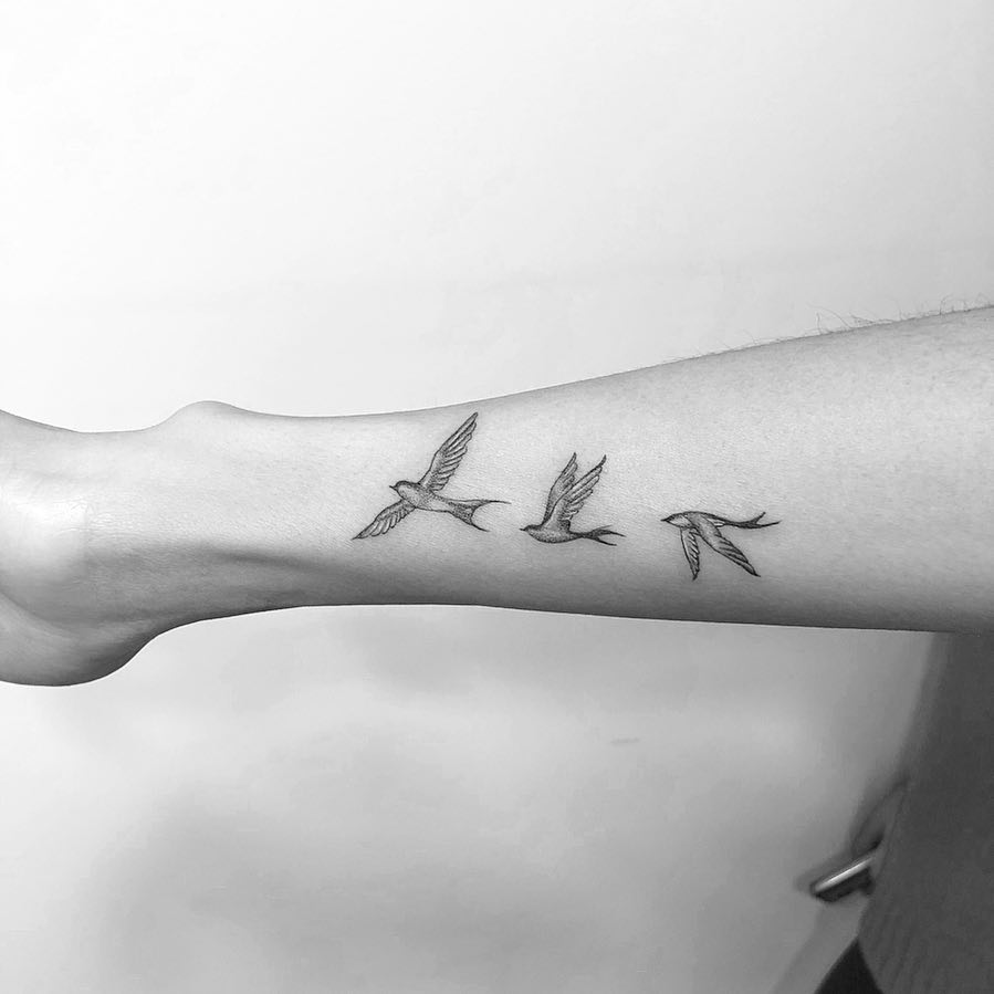 Three Birds Tattoo